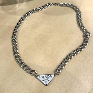 UPCYCLED PRADA NECKLACE